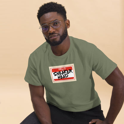 Hello Im Sneaker Head Men's classic tee