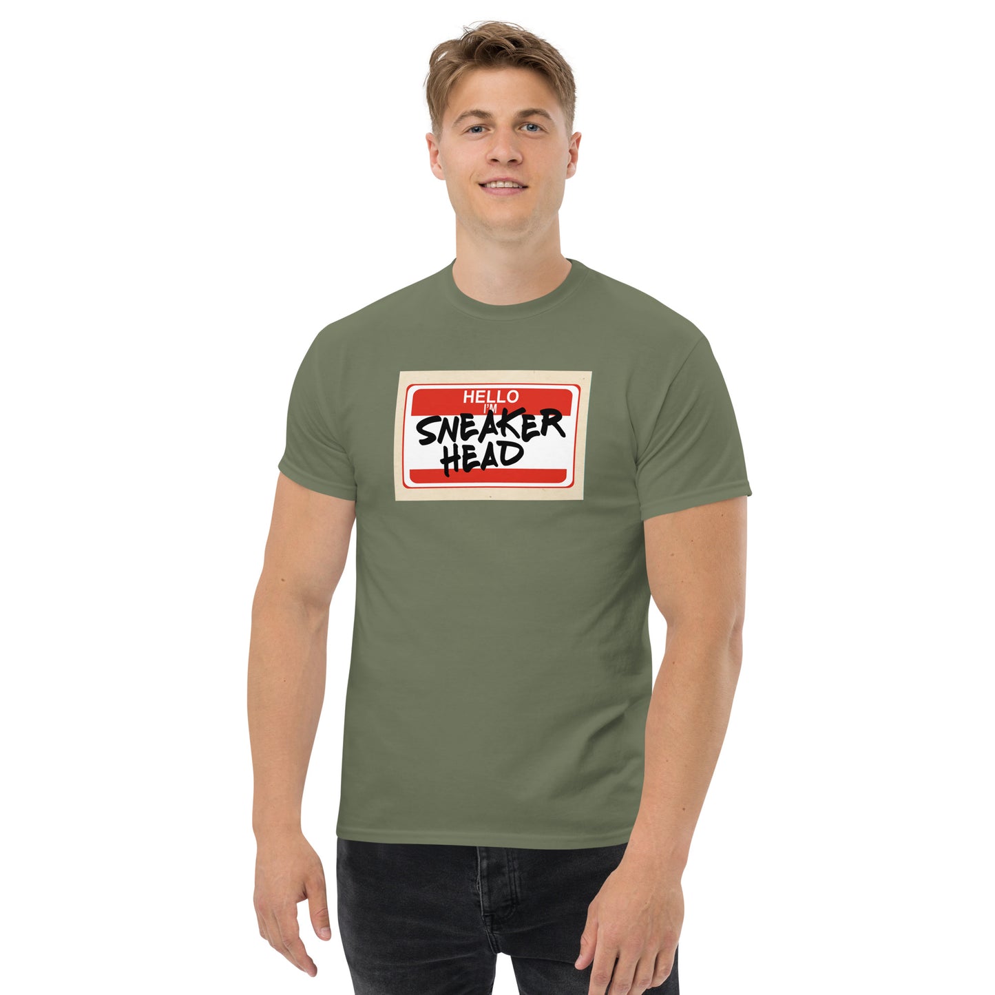 Hello Im Sneaker Head Men's classic tee