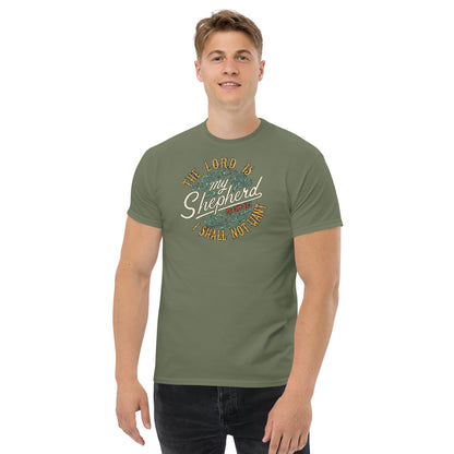 The Lord is My Shepherd Men's classic tee