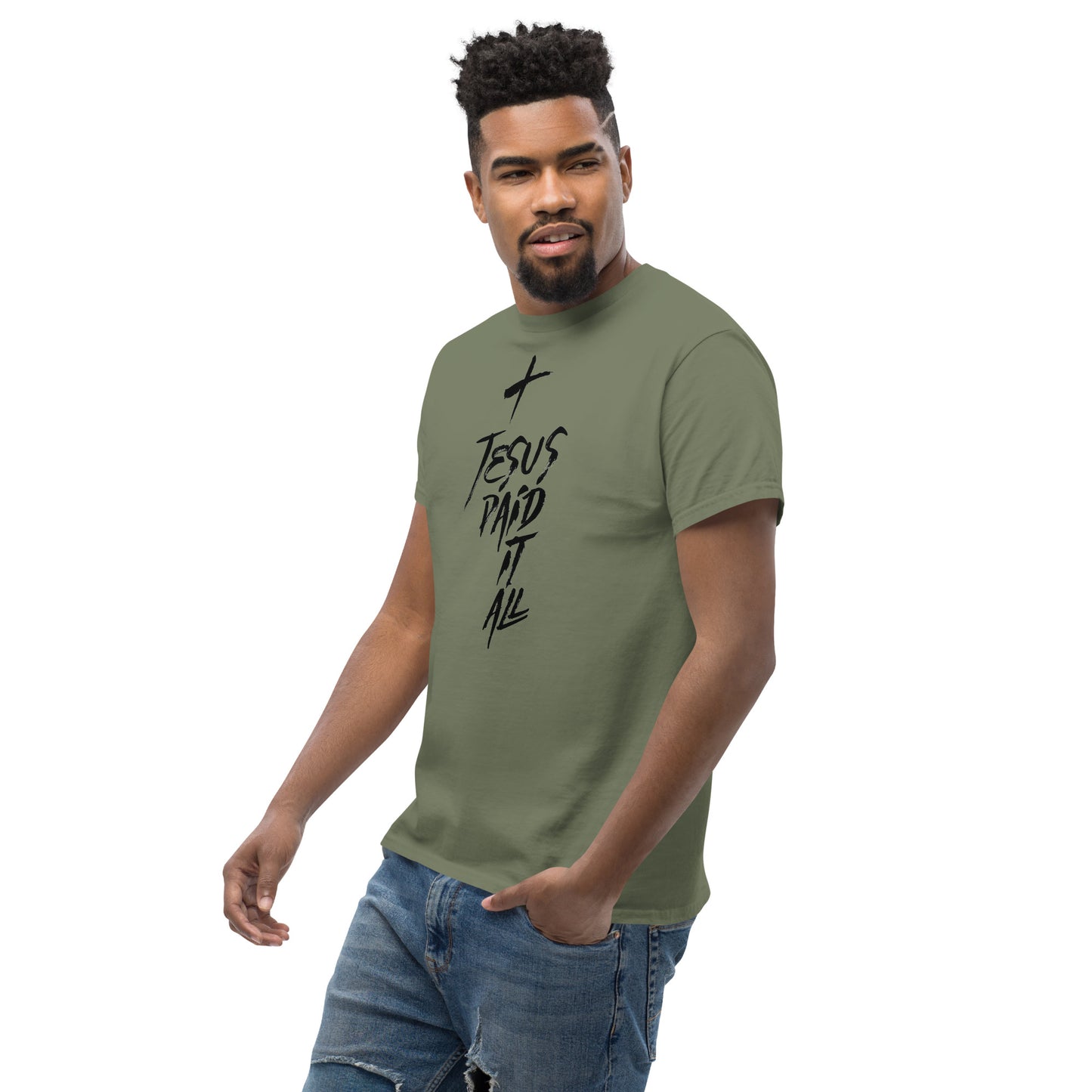 Jesus Paid It All Men's classic tee