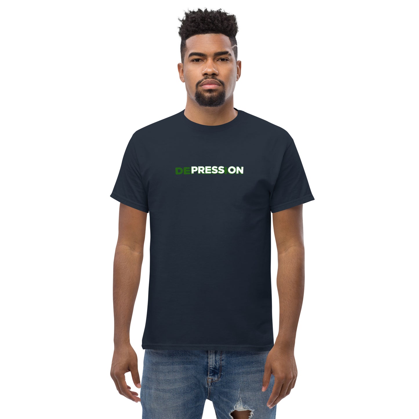 Mental Health dePRESSiON Men's classic tee