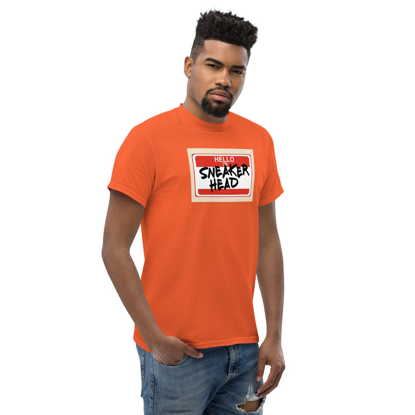 Hello Im Sneaker Head Men's classic tee