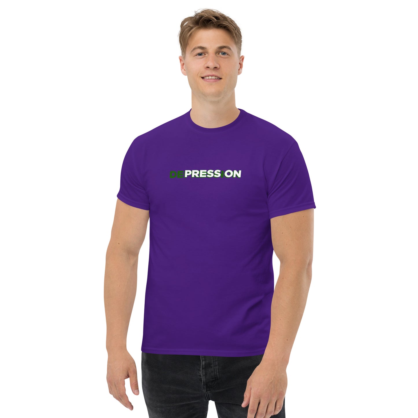 Mental Health dePRESSiON Men's classic tee