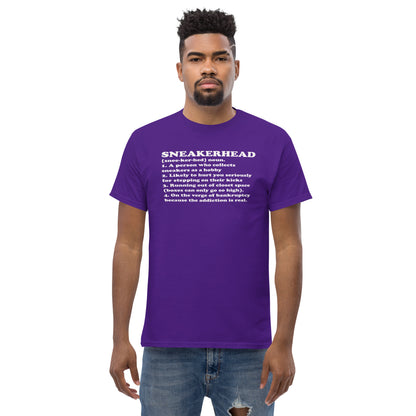 SneakerHead Definition Men's classic tee