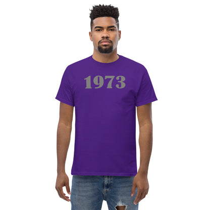 Gray 1973 Men's classic tee