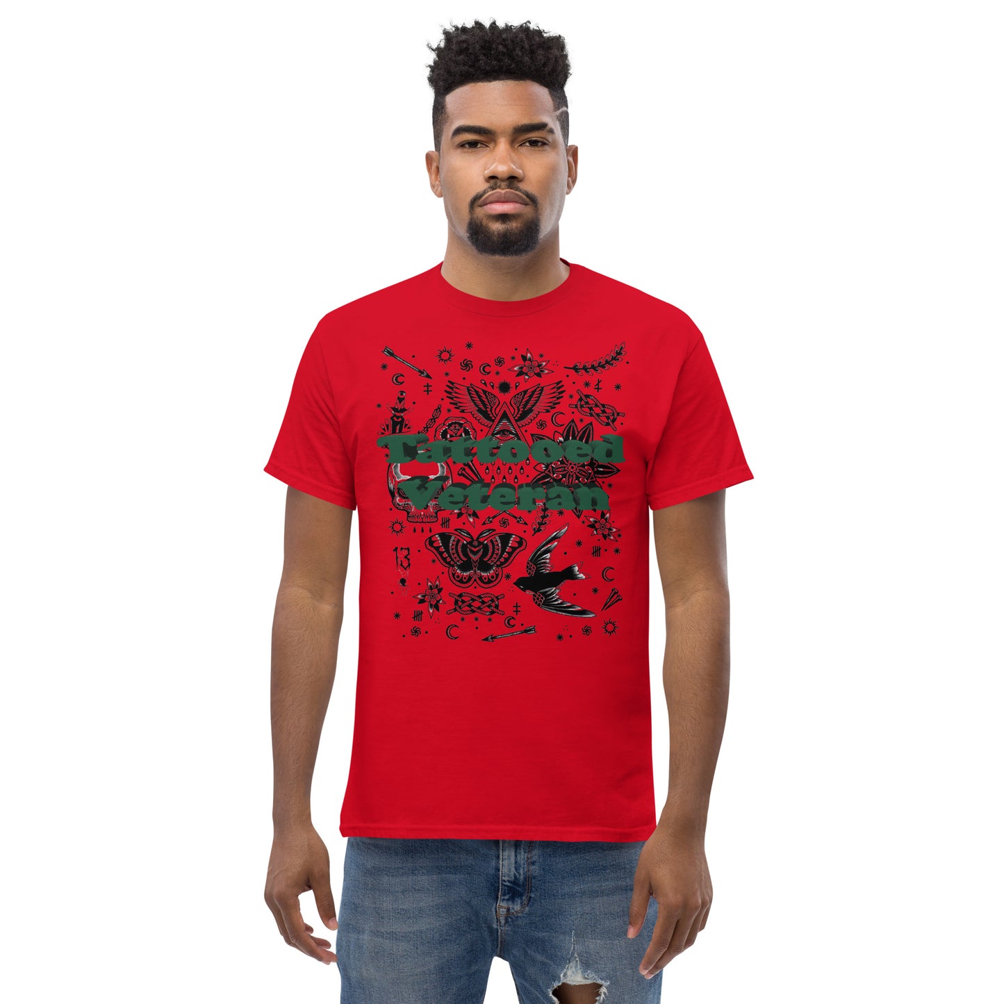 Tattooed Veteran Men's classic tee