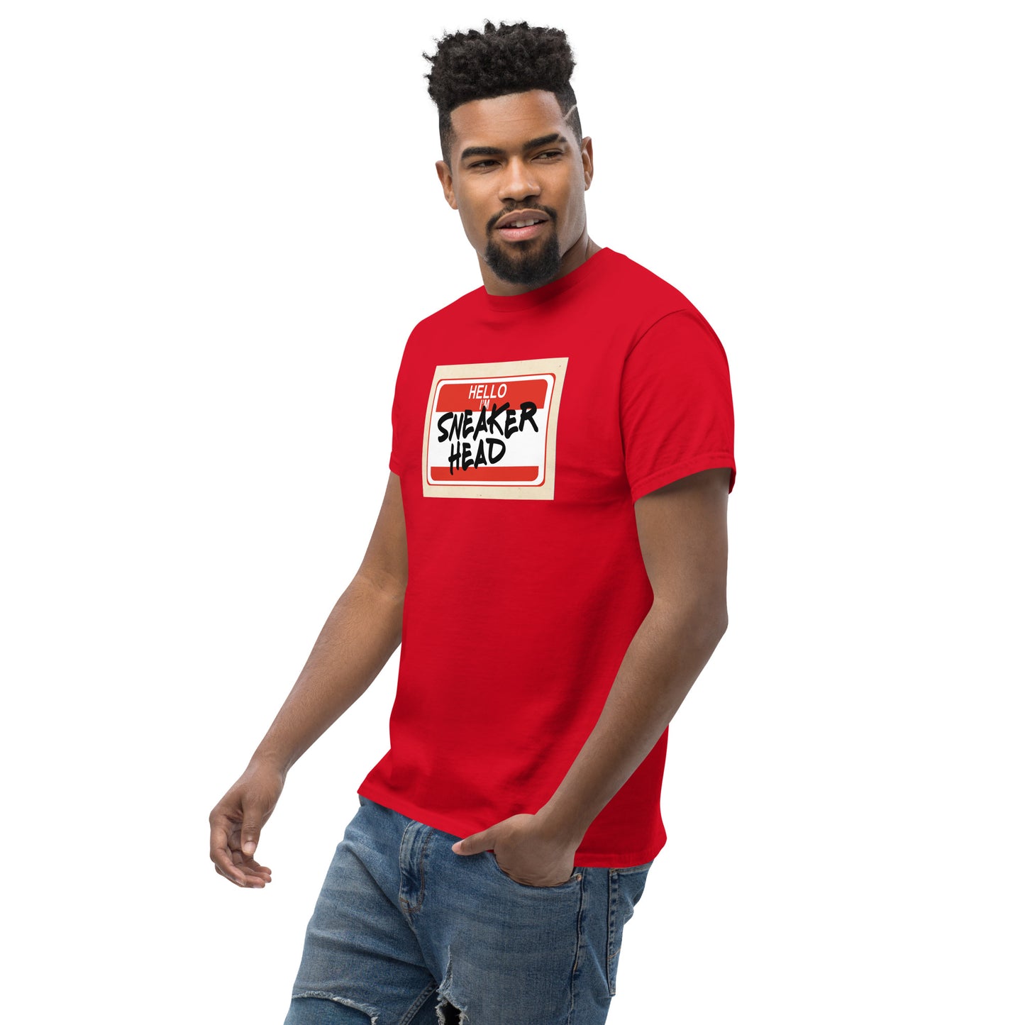 Hello Im Sneaker Head Men's classic tee