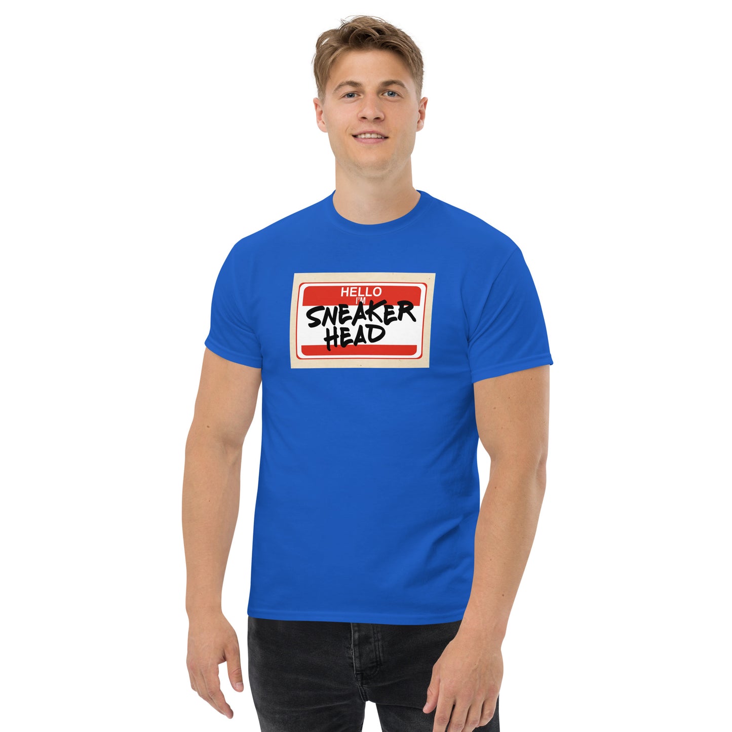 Hello Im Sneaker Head Men's classic tee