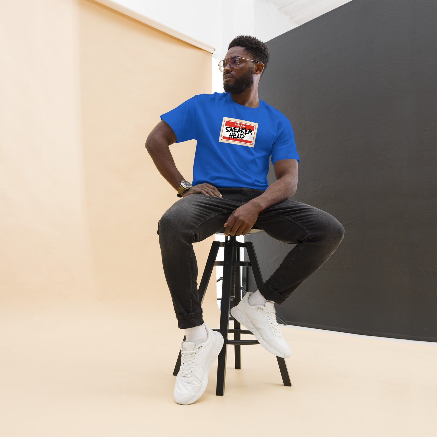 Hello Im Sneaker Head Men's classic tee