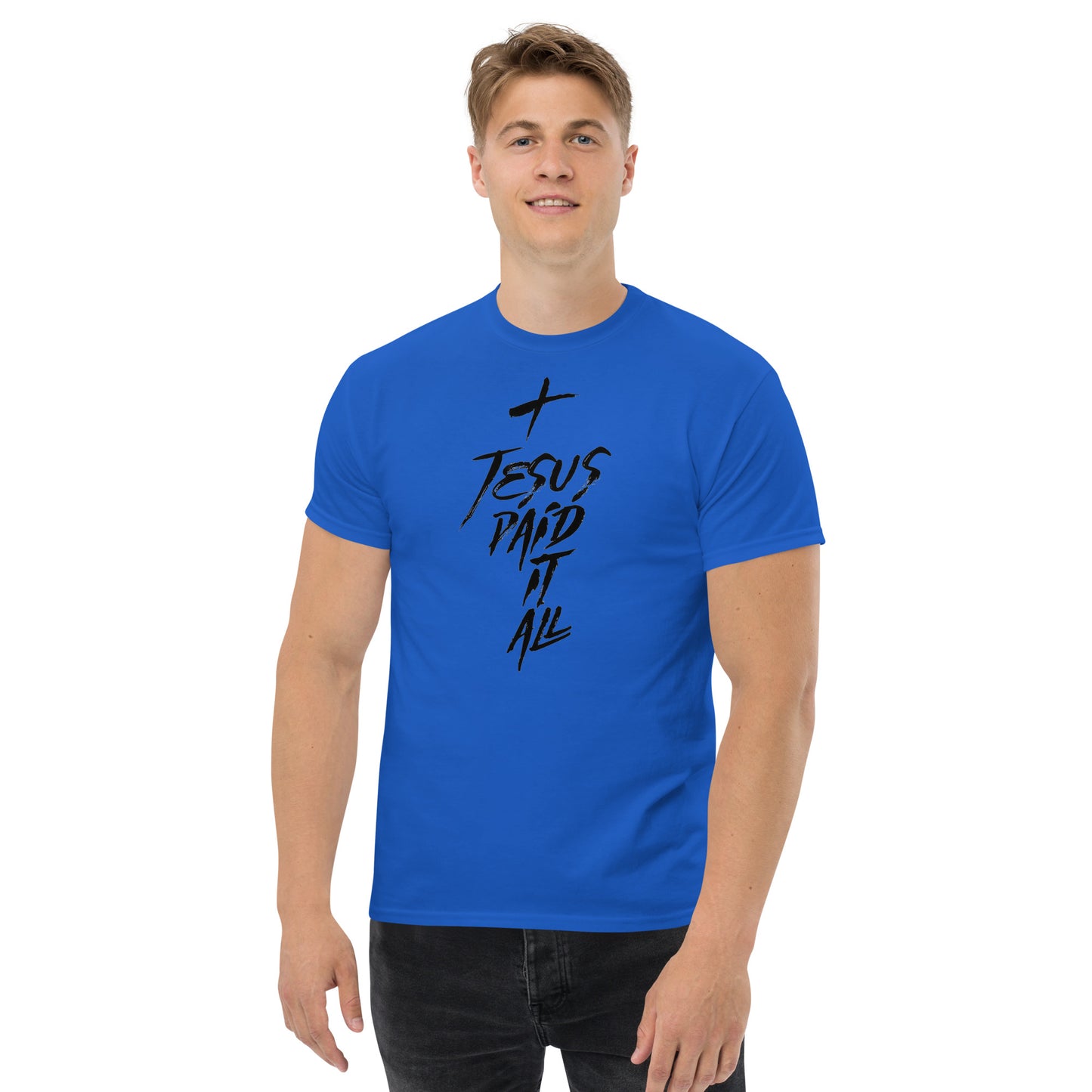 Jesus Paid It All Men's classic tee