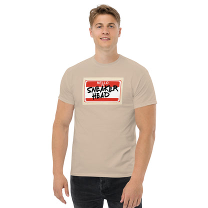 Hello Im Sneaker Head Men's classic tee