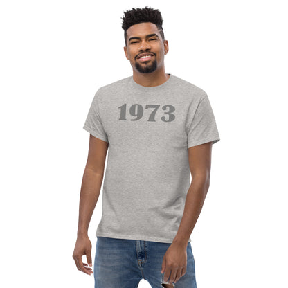 Gray 1973 Men's classic tee