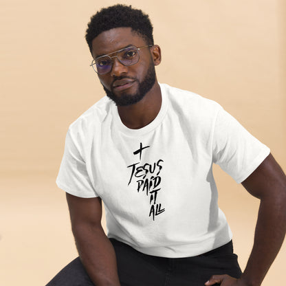 Jesus Paid It All Men's classic tee