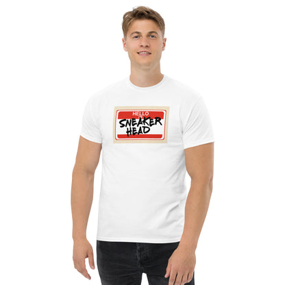 Hello Im Sneaker Head Men's classic tee