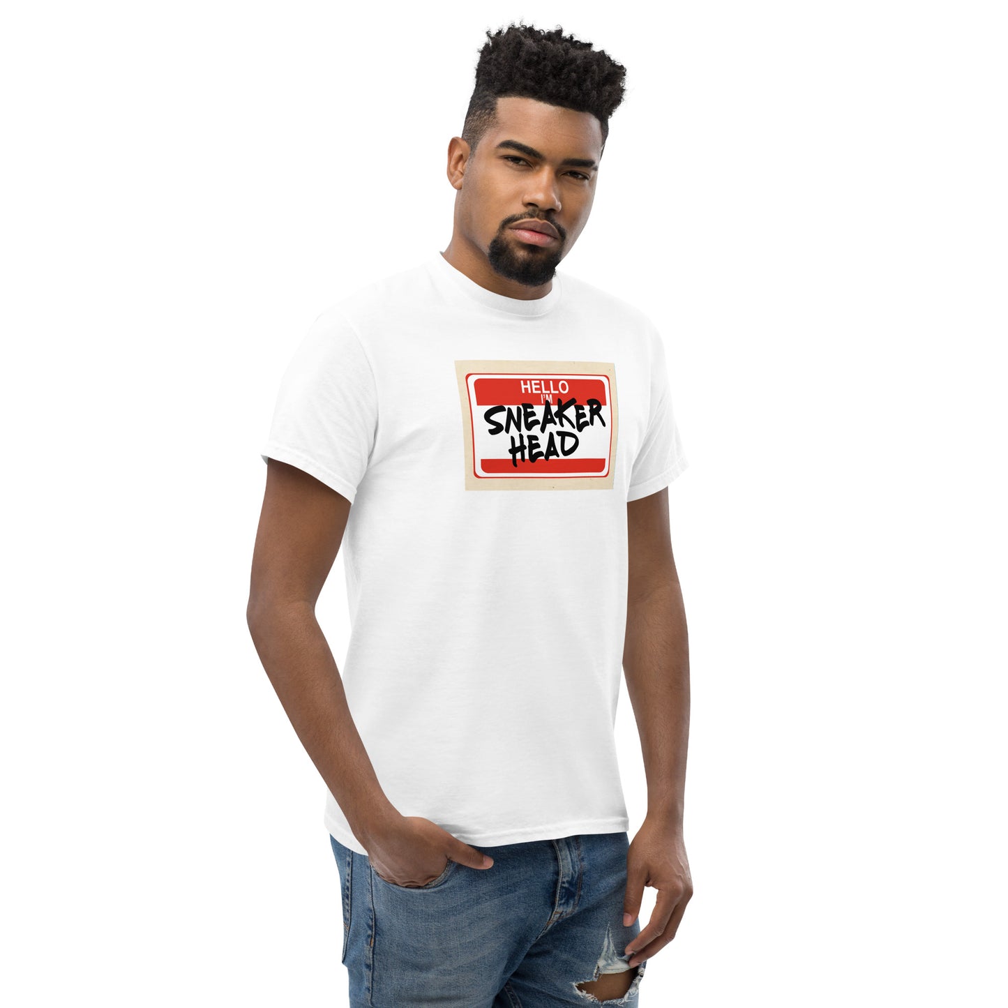 Hello Im Sneaker Head Men's classic tee