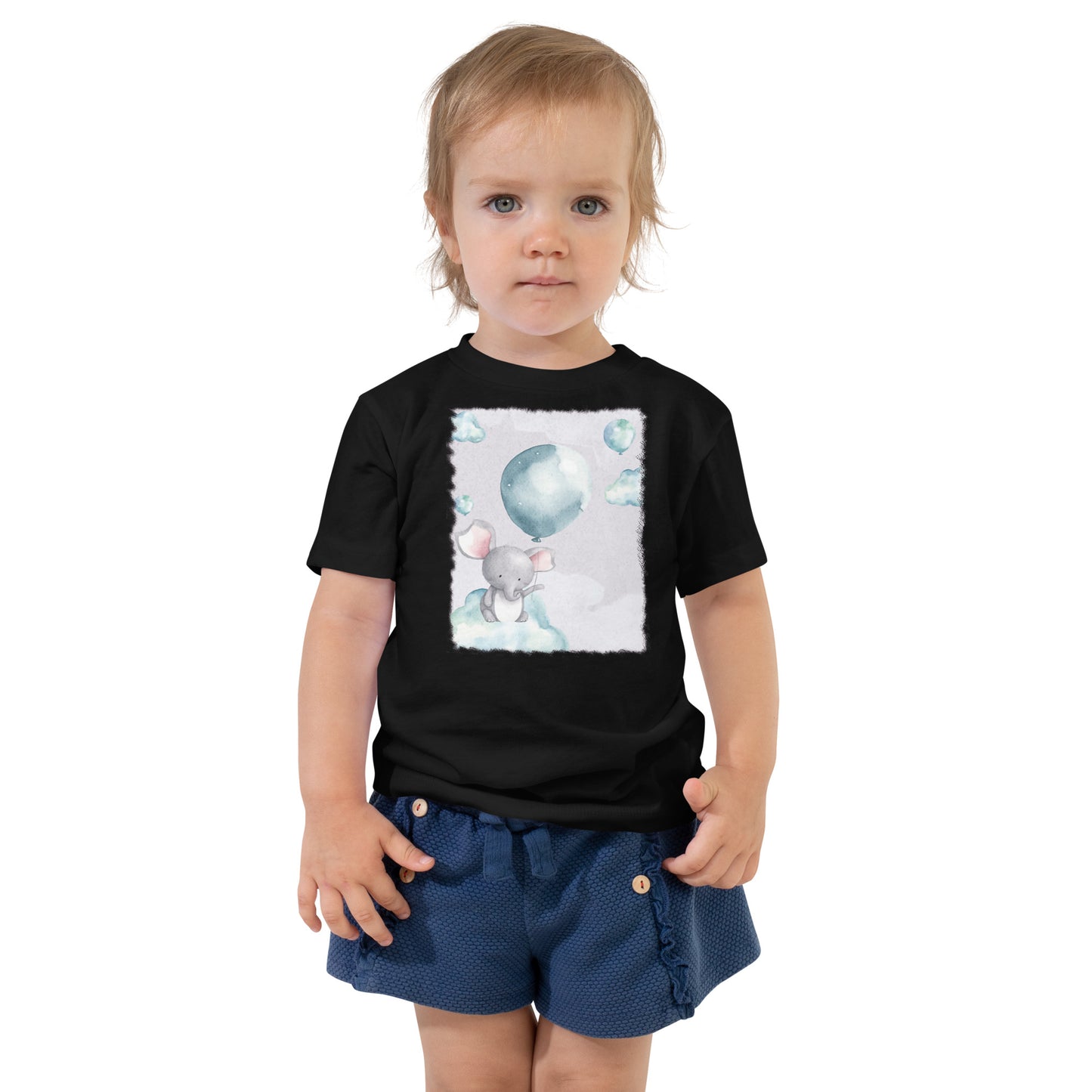 Toddler Bear & Balloon Short Sleeve Tee