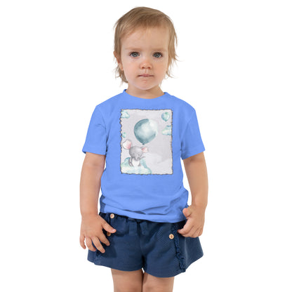 Toddler Bear & Balloon Short Sleeve Tee