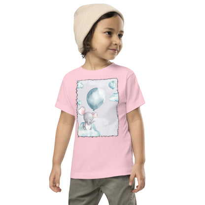 Toddler Bear & Balloon Short Sleeve Tee