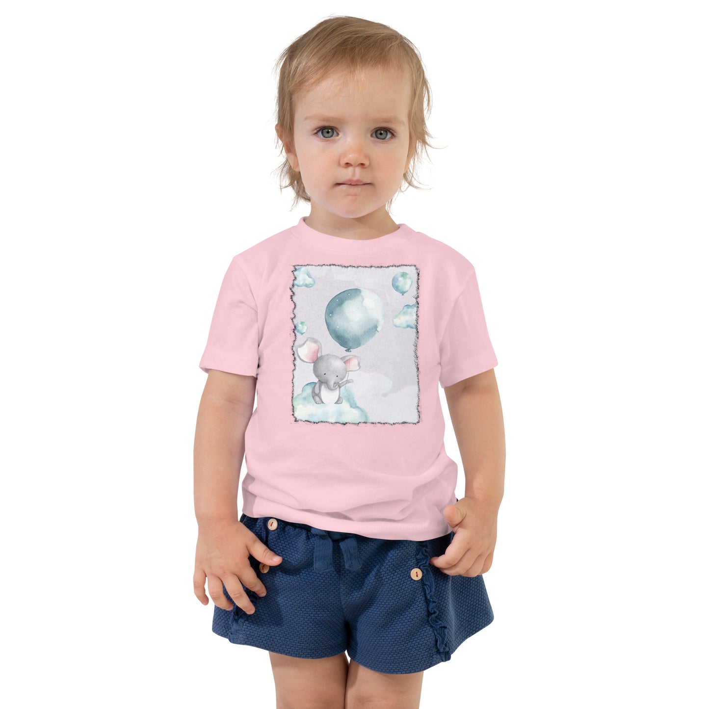 Toddler Bear & Balloon Short Sleeve Tee