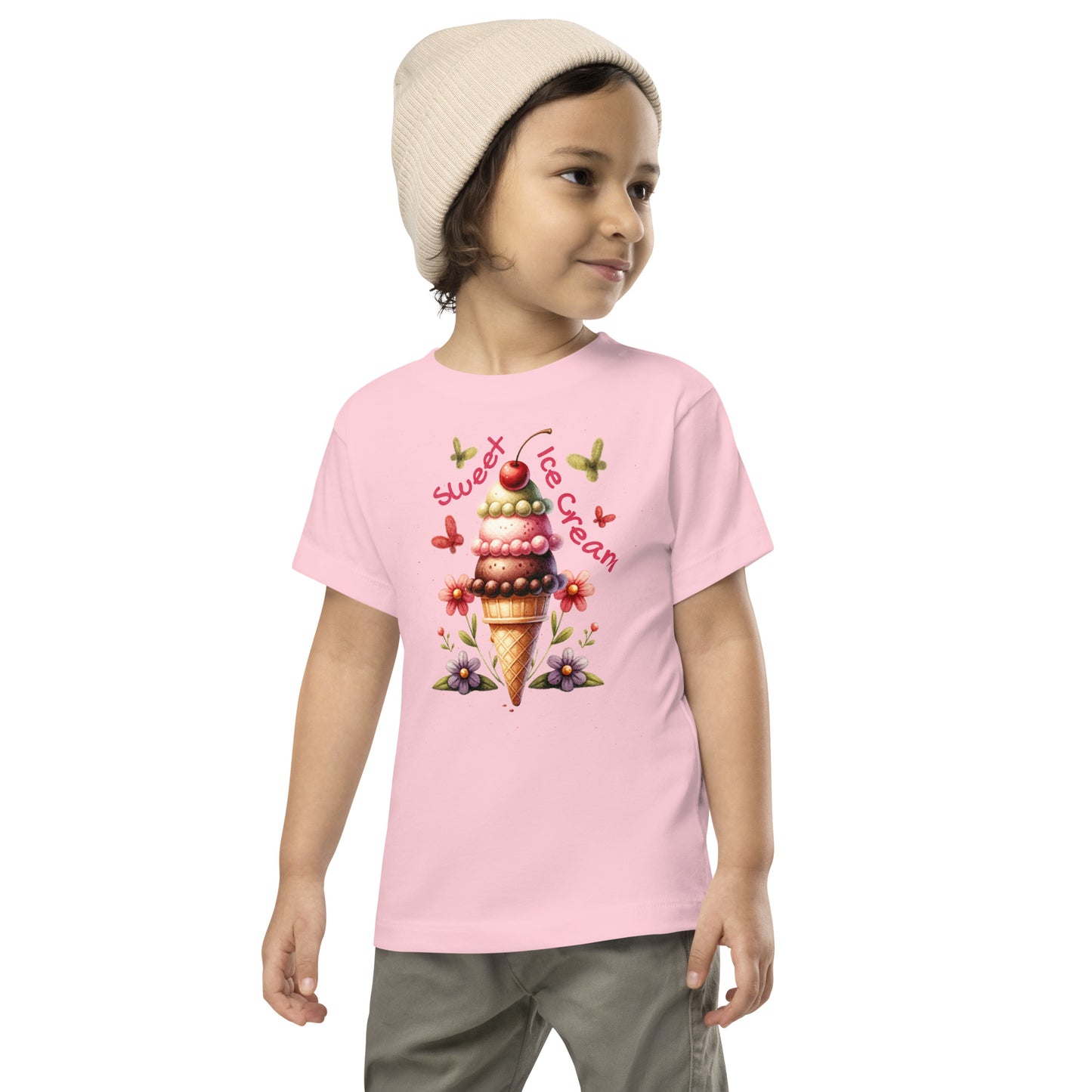 Toddler Ice Cream Short Sleeve Tee