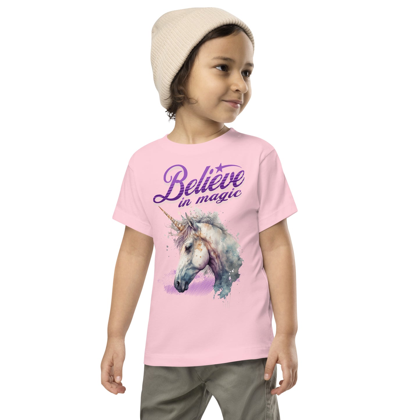 Toddler Believe Short Sleeve Tee