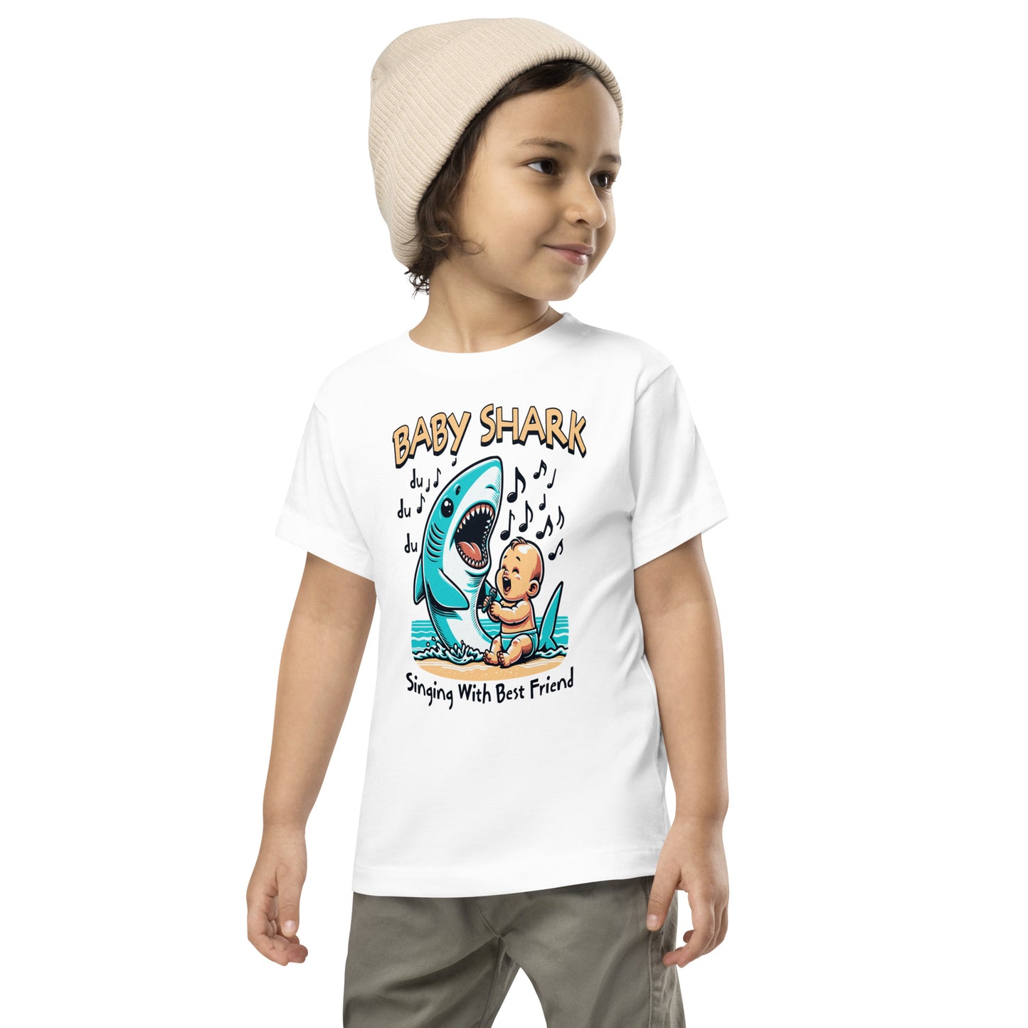 Toddler Shark Short Sleeve Tee