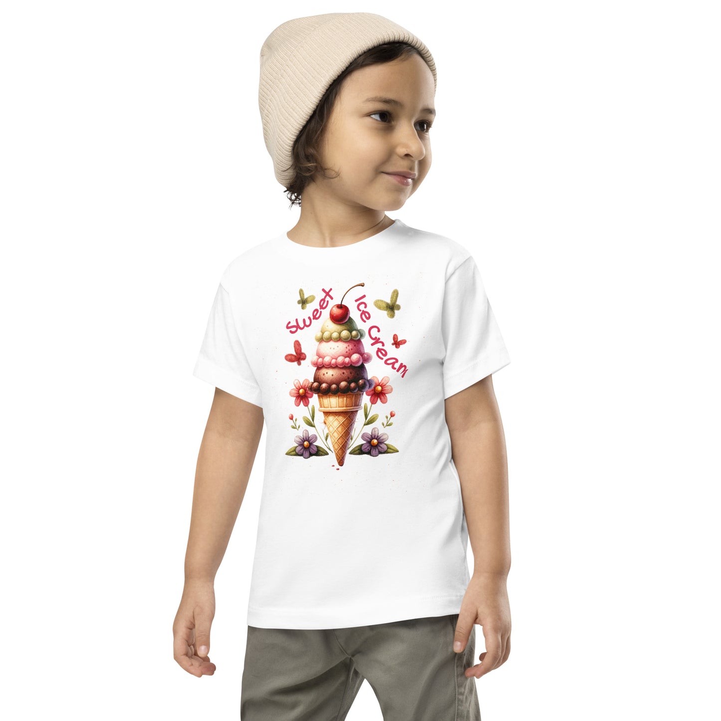 Toddler Ice Cream Short Sleeve Tee