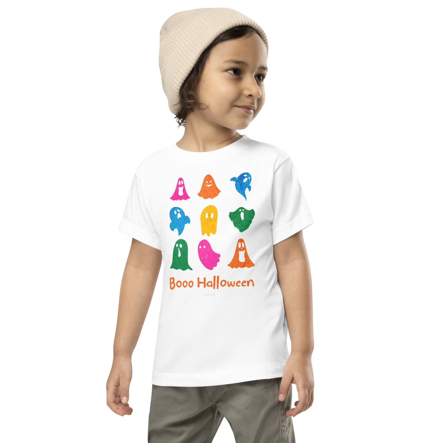 Toddler Boo Halloween Short Sleeve Tee