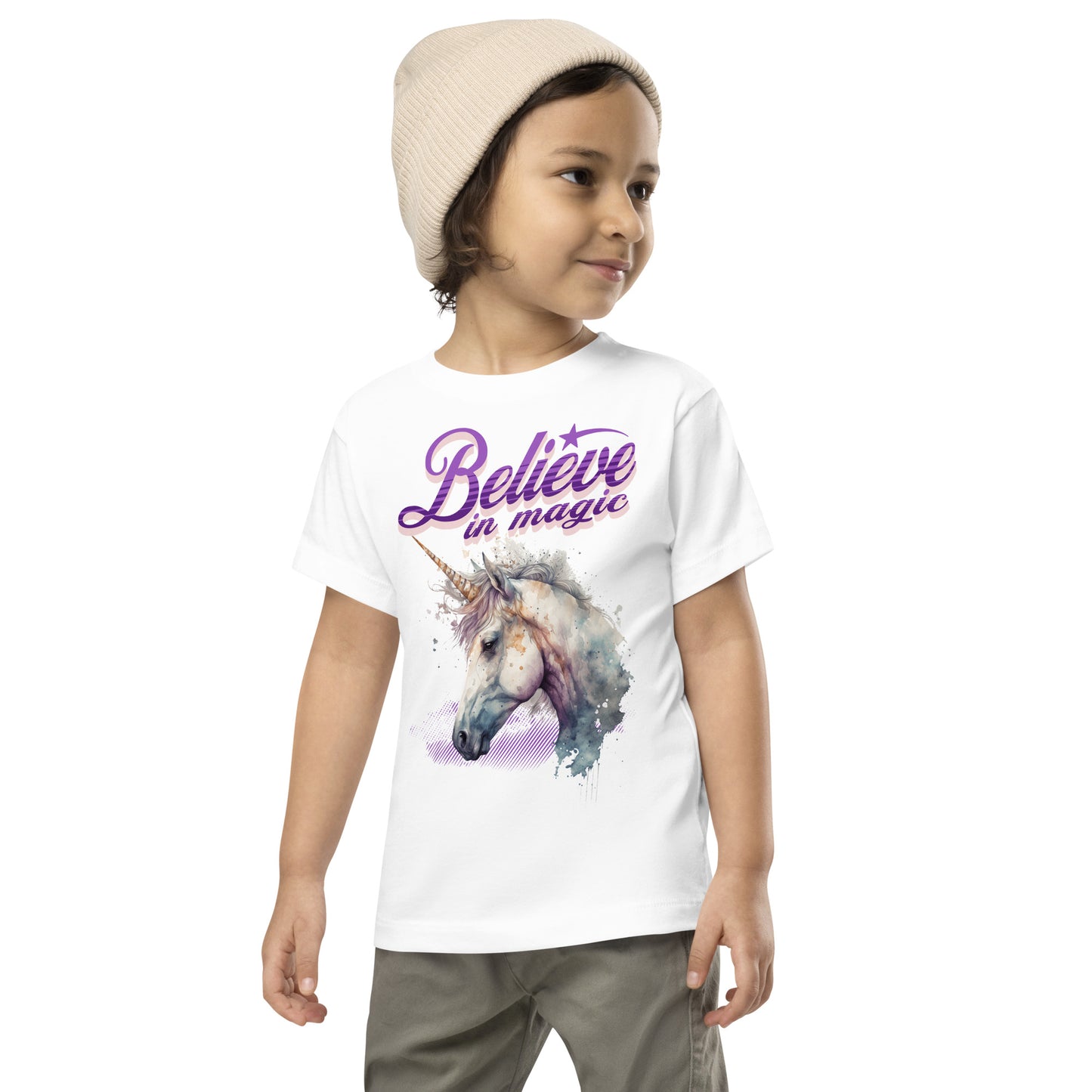 Toddler Believe Short Sleeve Tee