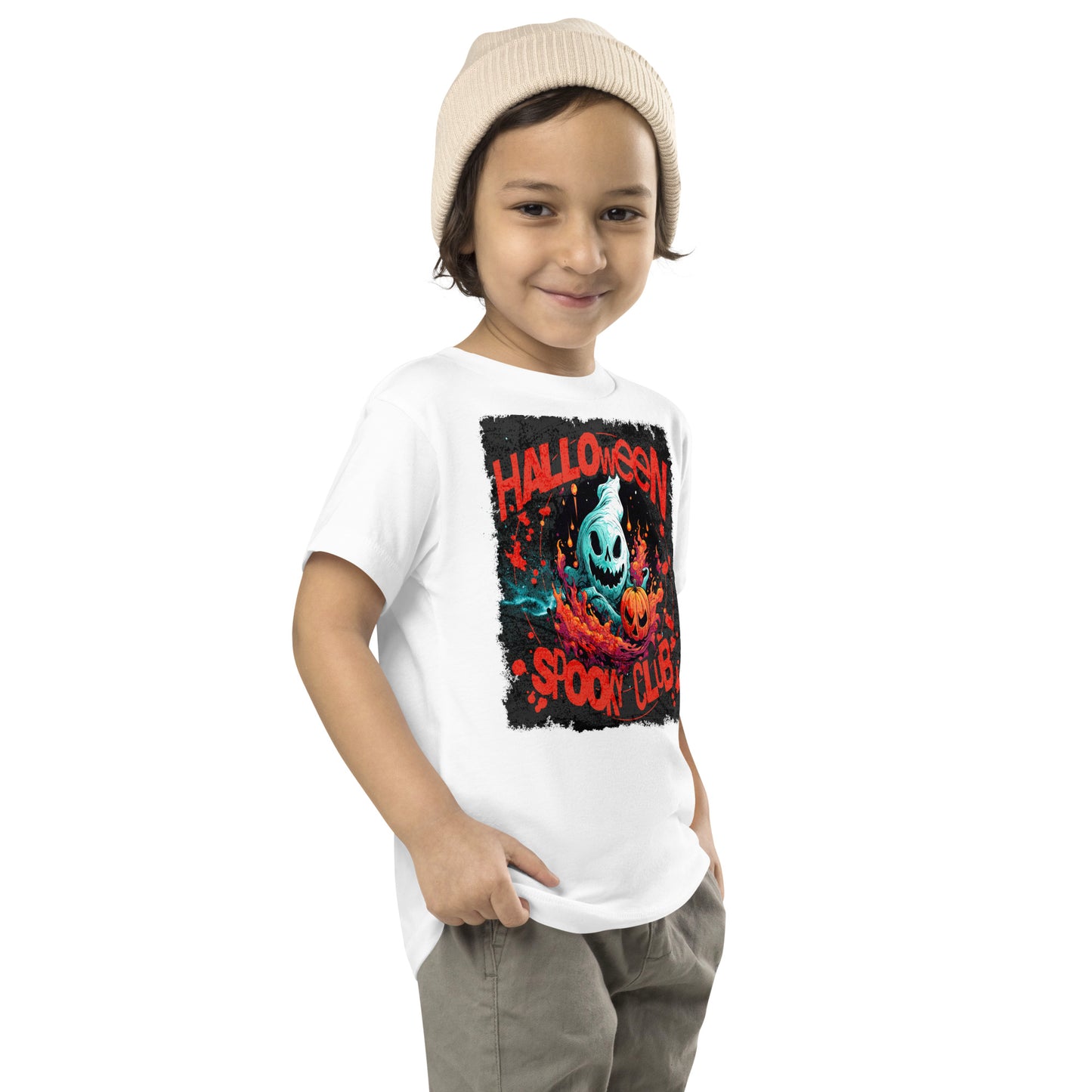 Toddler Spooky Club Short Sleeve Tee