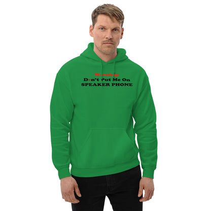 SpeakerPhone Unisex Hoodie