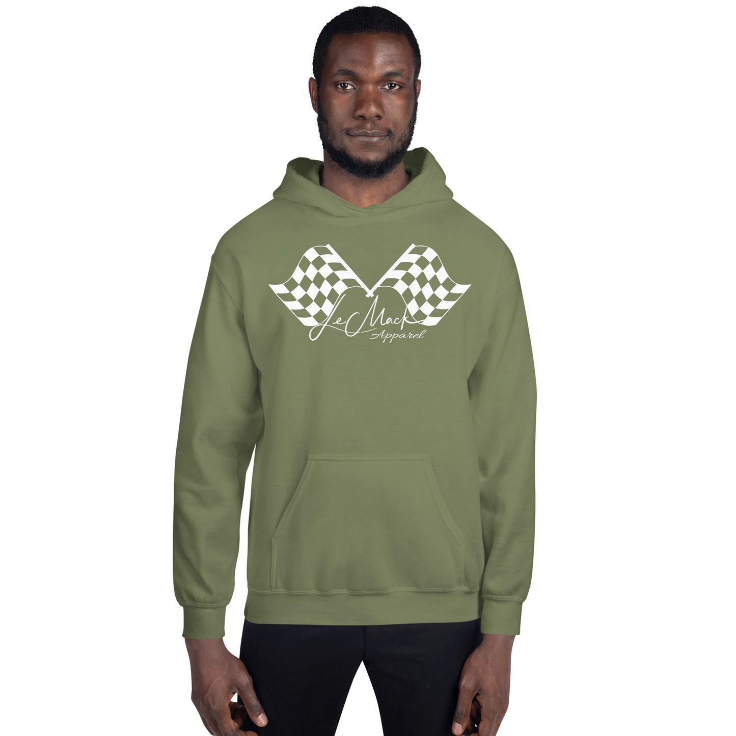 Racing (White Font) Unisex Hoodie