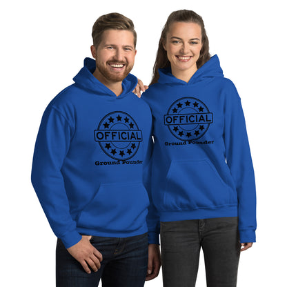 Official Ground Pounder (Black Letters) Unisex Hoodie