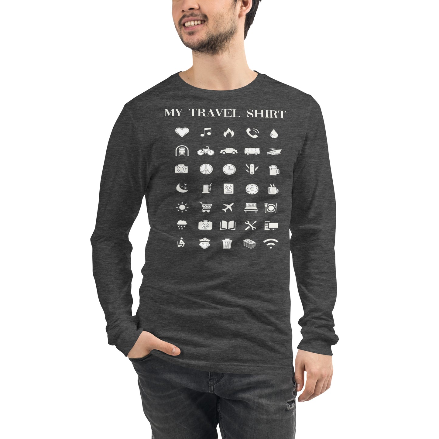 The Perfect Travel Shirt - Unisex Long Sleeve Tee