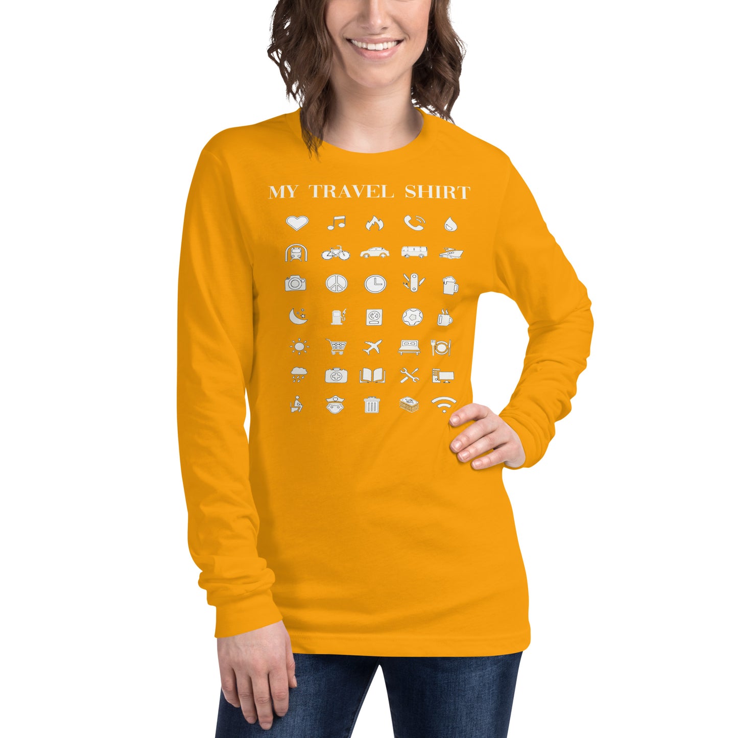 The Perfect Travel Shirt - Unisex Long Sleeve Tee