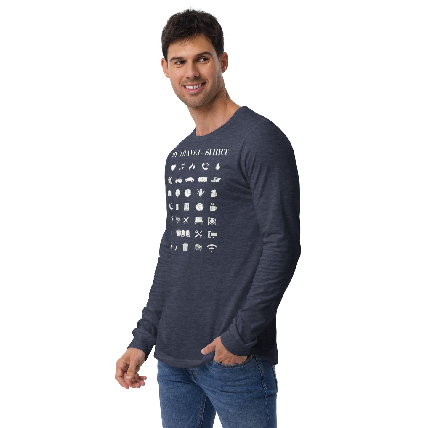 The Perfect Travel Shirt - Unisex Long Sleeve Tee