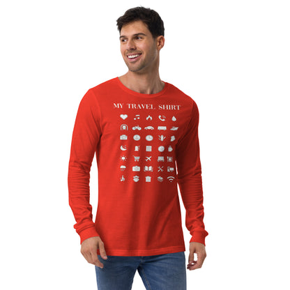 The Perfect Travel Shirt - Unisex Long Sleeve Tee