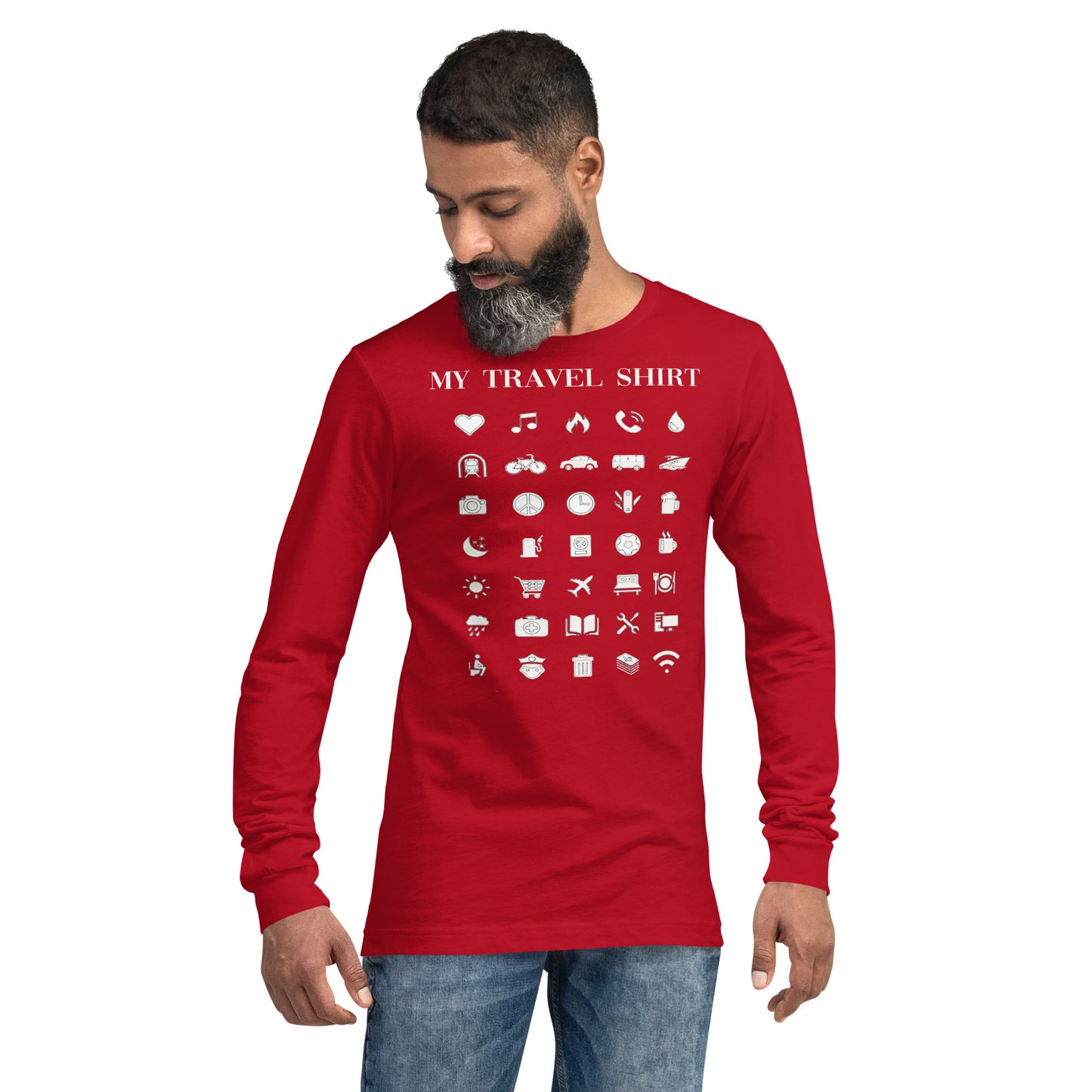 The Perfect Travel Shirt - Unisex Long Sleeve Tee