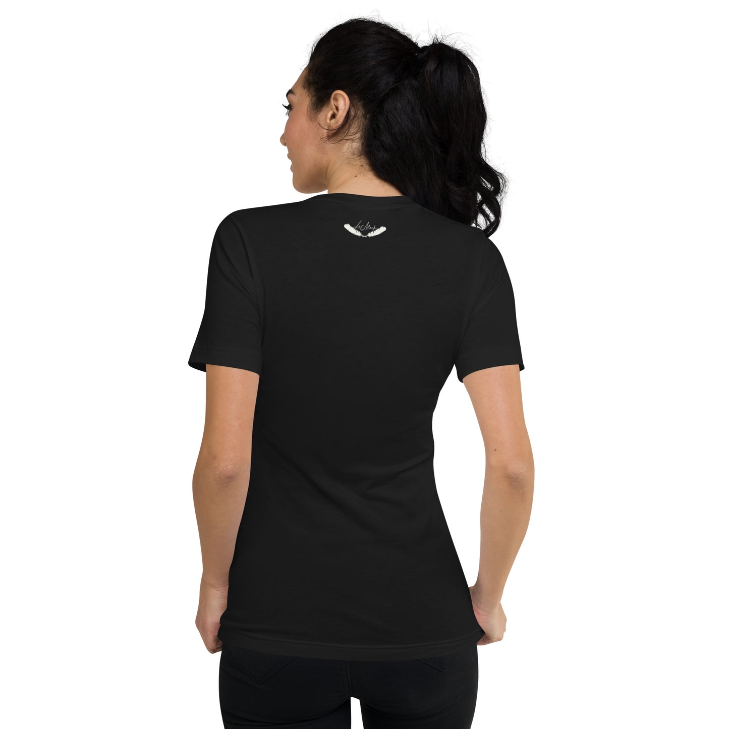 LeMack Race Wave Short Sleeve V-Neck T-Shirt