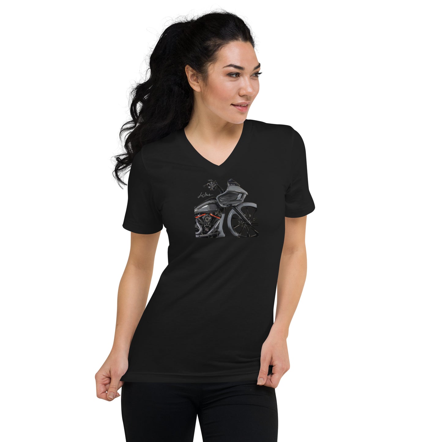 Road GLide Unisex Short Sleeve V-Neck T-Shirt