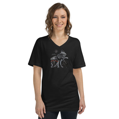 Road GLide Unisex Short Sleeve V-Neck T-Shirt