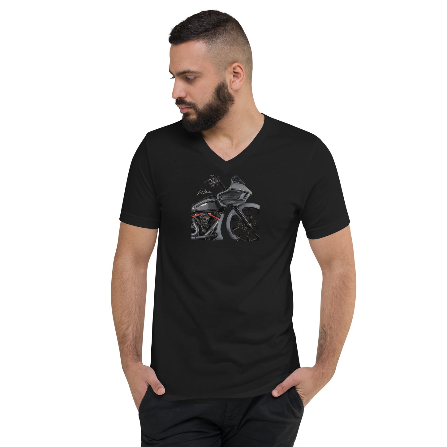 Road GLide Unisex Short Sleeve V-Neck T-Shirt