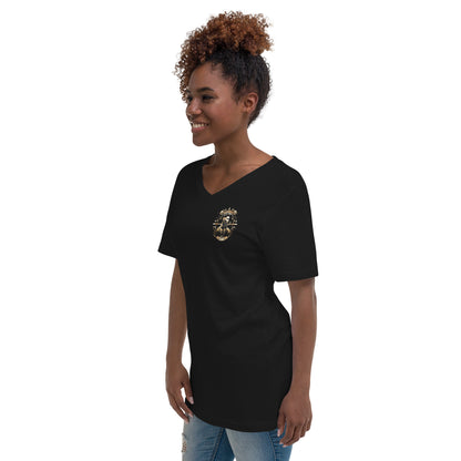 Campbell Kutz Unisex Short Sleeve V-Neck T-Shirt