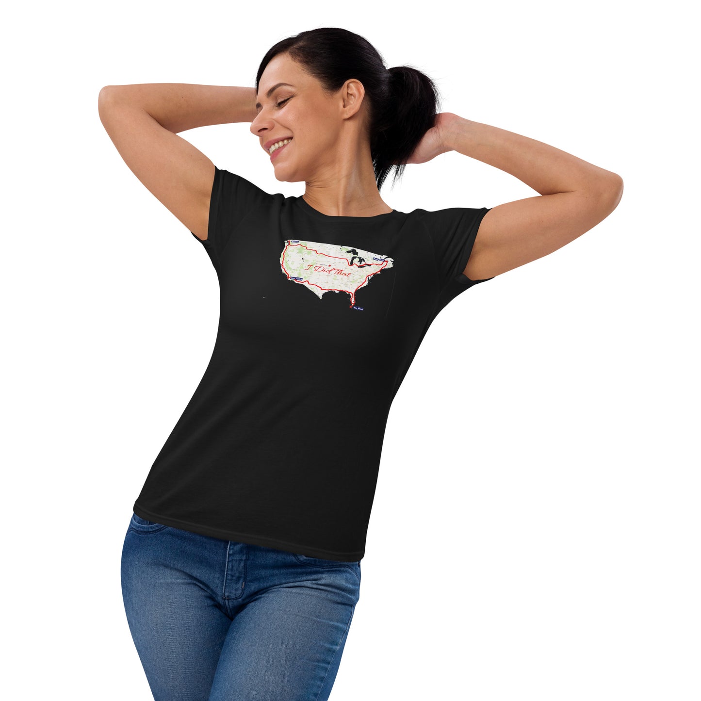 Women's Four Corner Run Short Sleeve Tee