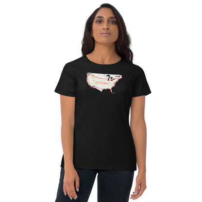 Women's Four Corner Run Short Sleeve Tee