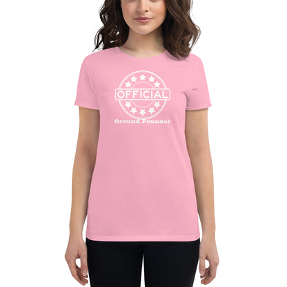 Official Ground Pounder Women's short sleeve t-shirt