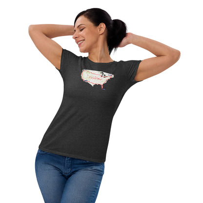 Women's Four Corner Run Short Sleeve Tee