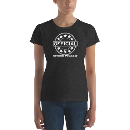 Official Ground Pounder Women's short sleeve t-shirt