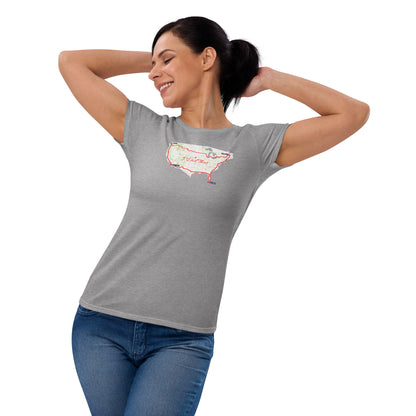 Women's Four Corner Run Short Sleeve Tee