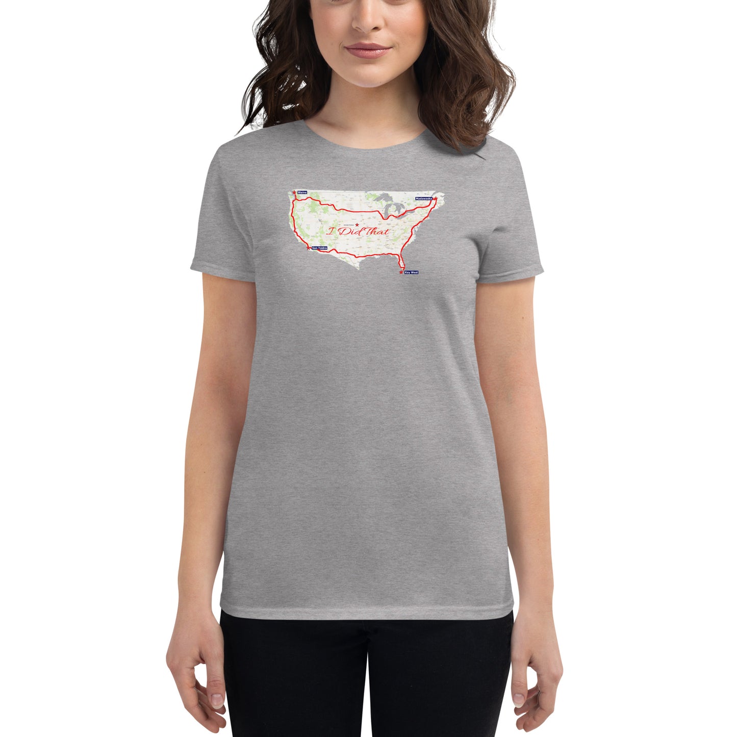 Women's Four Corner Run Short Sleeve Tee